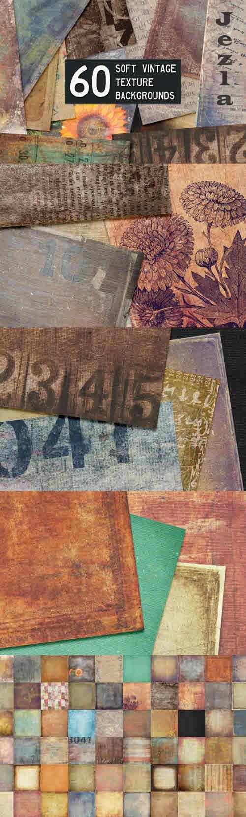 60 Soft Vintage Background Textures