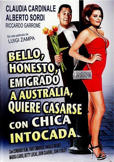 Красивый, честный эмигрант в Австралии / Bello onesto emigrato Australia (1971) DVDRip