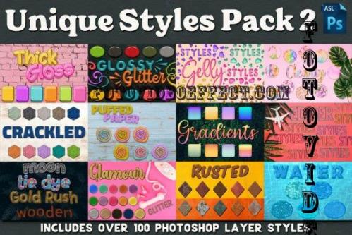 Unique Layer Styles Pack 2