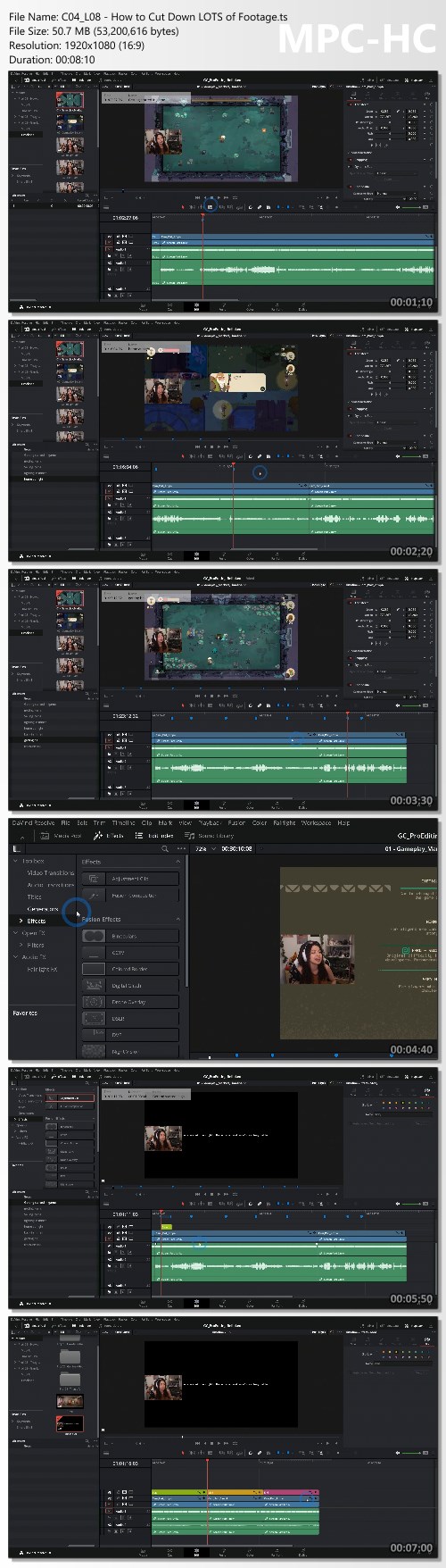 Ground Control - Pro Editing Workflow in DaVinci Resolve by Casey Faris