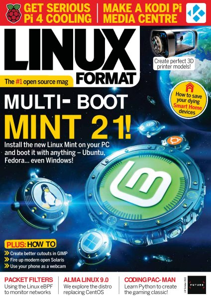 Картинка Linux Format UK - October 2022