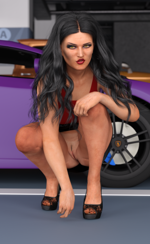 LewdMonkeyAtWork - CAR PARK 3D Porn Comic