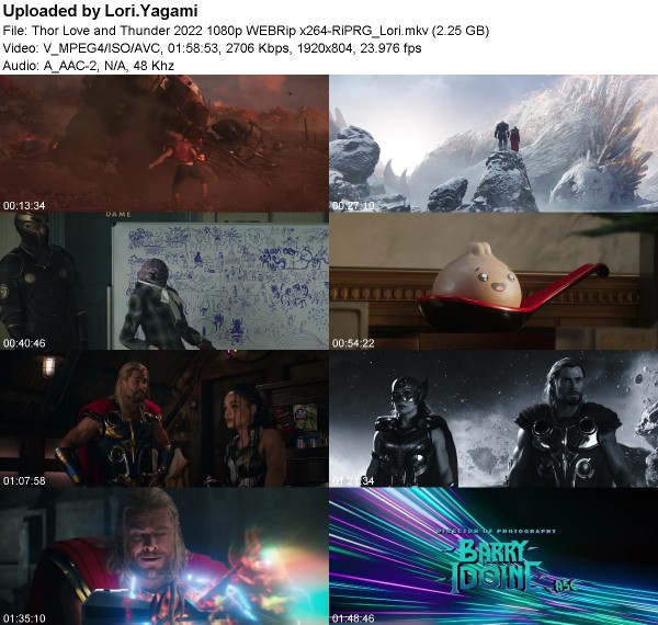 Thor Love and Thunder (2022) 1080p WEBRip x264-RiPRG