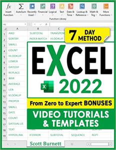 Excel 2022  Thе Most Еxhаustivе Guidе to Mаstеr Еxcеl Formulаs & Functions