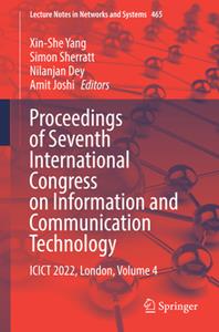 Proceedings of Seventh International Congress on Information and Communication Technology  ICICT 2022, London, Volume 4