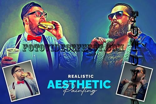 Realistic Asthetic Painting - 7821844