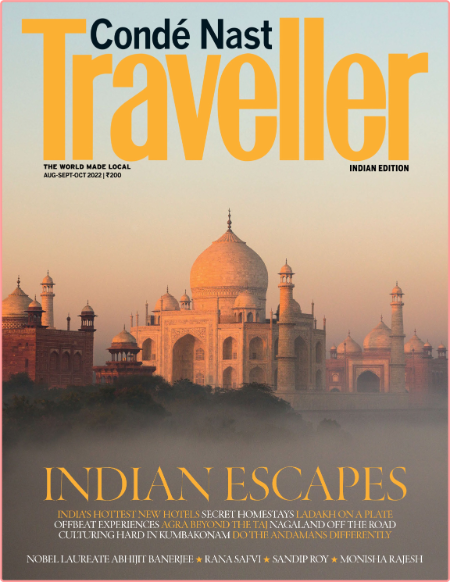 Conde Nast Traveller India-August September 2022