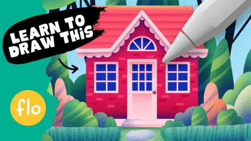Drawing Houses in Procreate: Illustrate a Unique, Imaginative Home
