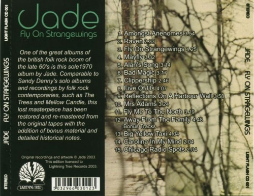 Jade - Fly On Strange Wings (1970) (2003) Lossless