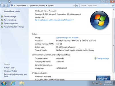 Windows 7 SP1 AIO 22in1 (x86/x64) September 2022  Preactivated