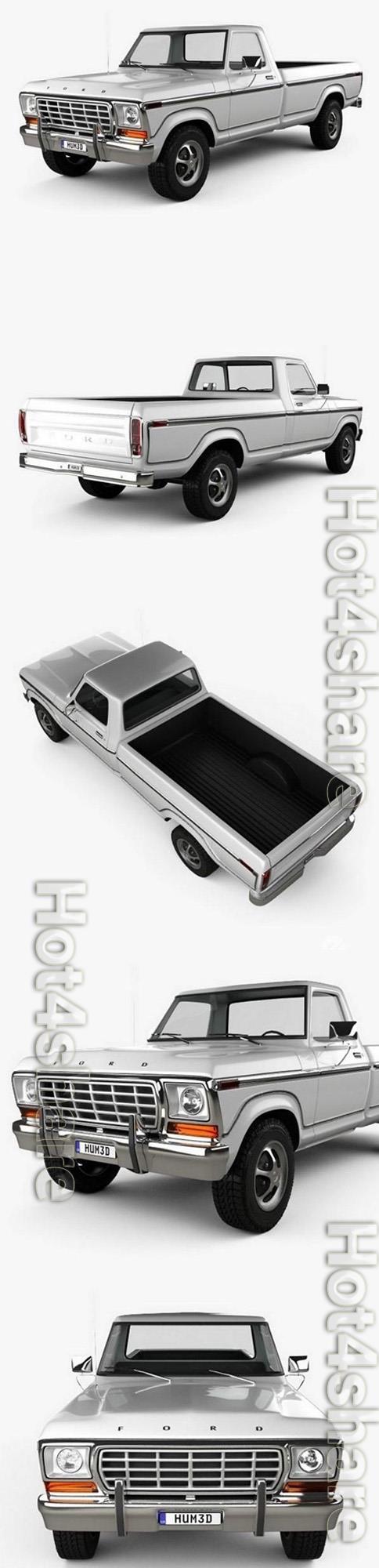 Ford F150 1978 3D Model