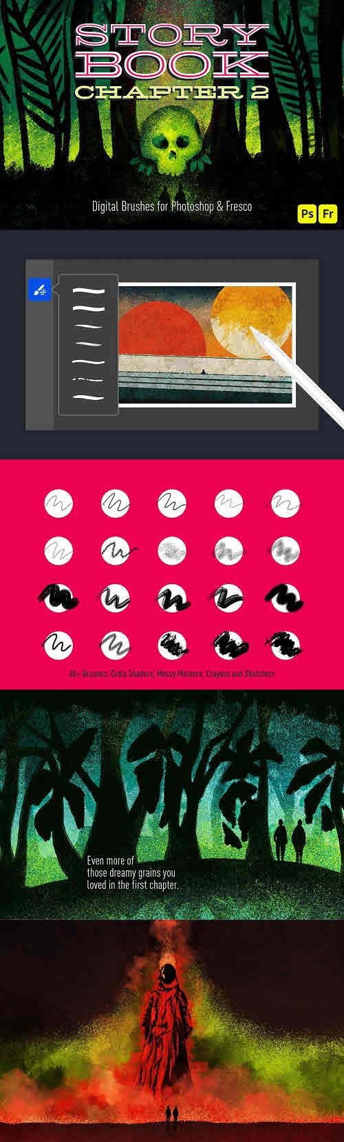 Storybook Ch. 2 Photoshop Brushes - 7815771