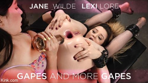 Lexi Lore, Jane Wilde - Gapes And More Gapes: Jane Wilde And Lexi Lore [HD, 720p] [EverythingButt.com, Kink.com]