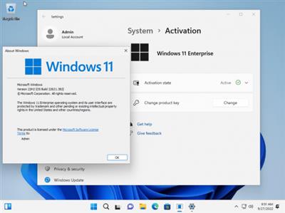 Windows 11 Enterprise 2H2 Build 22621.382 (No TPM Required) With Office 2021 Pro Plus Multilingua...