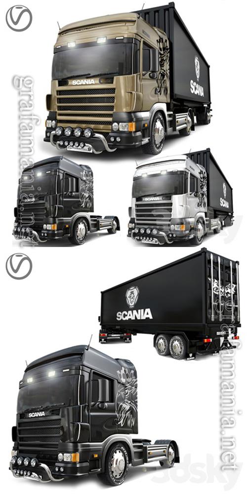 Scania 01 3D Model