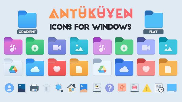 Antu-Kuyen Icons for Windows