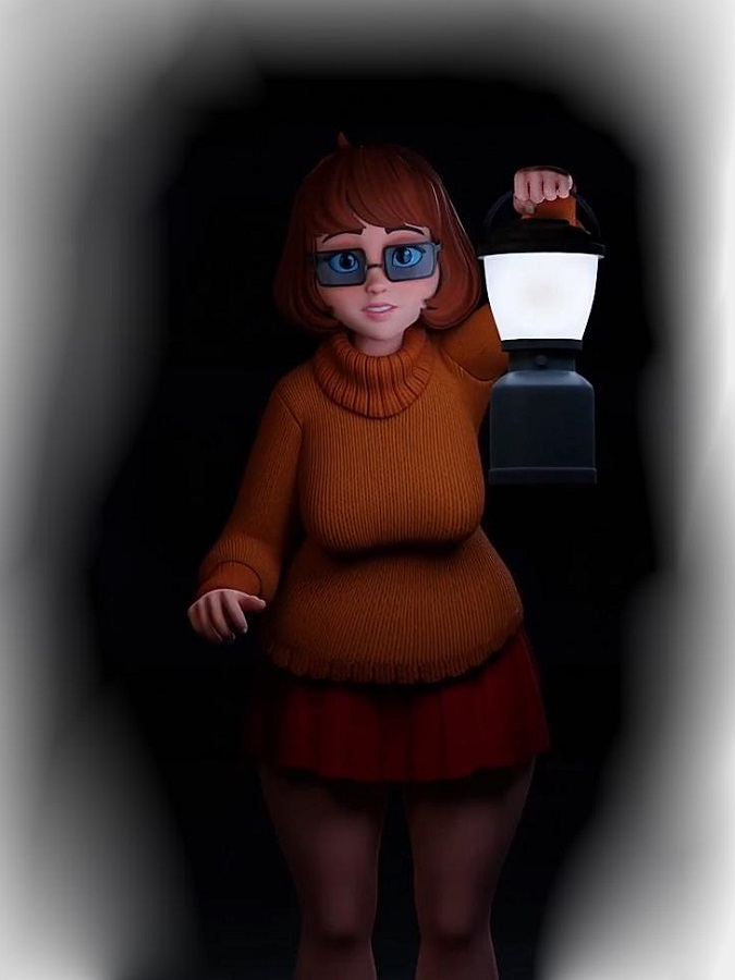 Velma - Porn Cartoon Blowjob In The Dark (FullHD/130 MB)