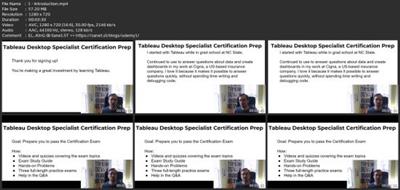 Tableau Desktop Specialist Certification  Prep 08fd934c68bc3b7abb77491309ffa51a