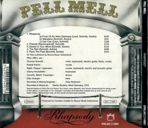 Pell Mell - Rhapsody (1975) [1998]  Lossless