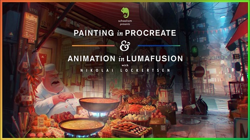 Painting in Procreate & Animation in LumaFusion