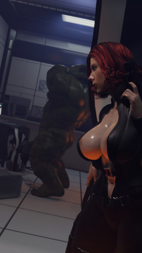 Dezmall - Hulk And Black Widow