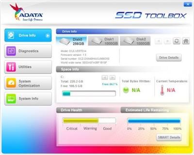 ADATA SSD ToolBox  5.0.16