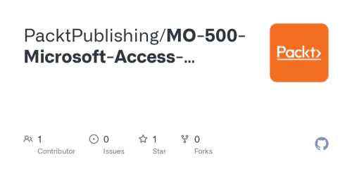 MO-500 Microsoft Access Expert Certification