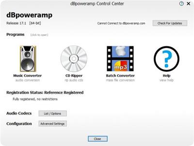 dBpoweramp Music Converter 2022.09.28  Reference (Win/Mac) E1290fb97147cddc0db63244eb50a739