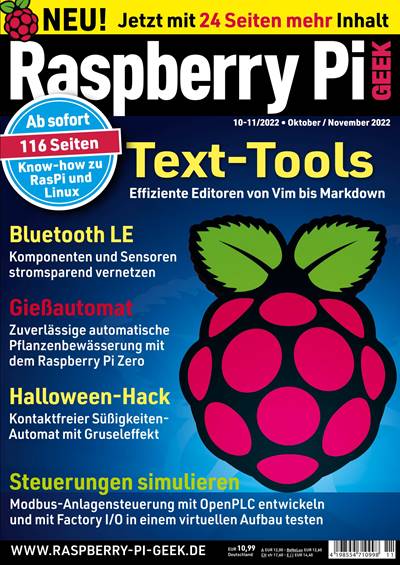 Raspberry Pi Geek -10/11 2022