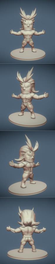 All Might 3D Print