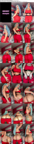 NinaKayy 22 09 09 Red Fit Ass Worship Xxx Vertical 1080p Mp4-Wrb