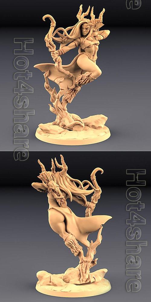 Artemis, The Hunt Goddess 3D Print