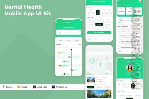Mental Health Mobile App UI Kit