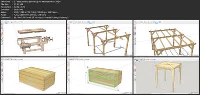 Sketchup For Woodworkers: Bring Your Designs To Life In  3D Dc28f879b40c9a4d670fa70f6dfcba16