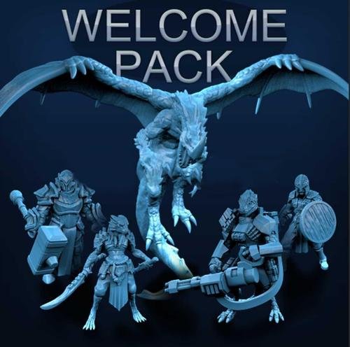Velrock Art - Welcome Pack 3D Print