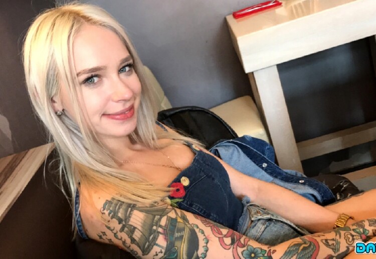 DateSlam: Arteya - First Date Sex Video of Tattooed Blonde Beauty Met On Snapchat (2022) 1080p WebRip
