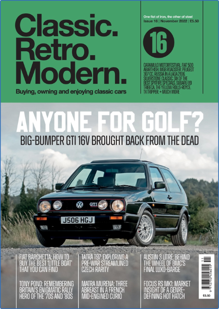Classic.Retro.Modern. Magazine - Issue 16 - November 2022