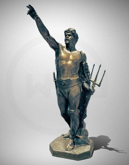 Sculpture of a Roman gladiator and Angel Statue – 3D Print