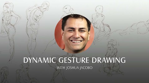 New Masters Academy  NMA - Dynamic Gesture Drawing with Joshua Jacobo (Live Class) [January 2022]