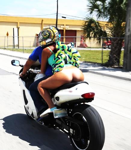 Sophia Steele - Riding Naked On Motorcycles (HD)