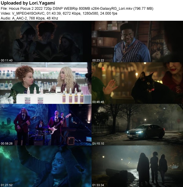 Hocus Pocus 2 (2022) 720p DSNP WEBRip x264-GalaxyRG