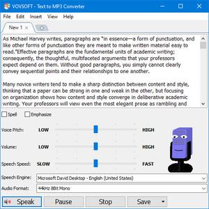 VovSoft Text to MP3 Converter 2.2 + Portable
