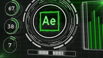 Futuristic Hud Motion Graphics In After  Effects 12b61dc4857441dcbb693e82eeab7d4c