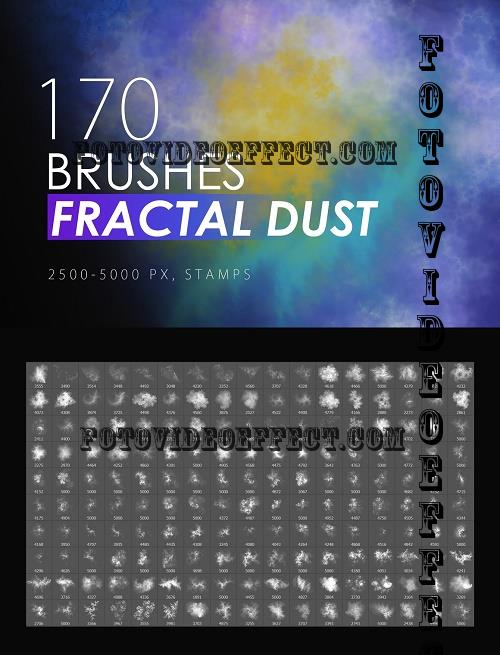 Fractal Dust Stamp Brushes - 10173859