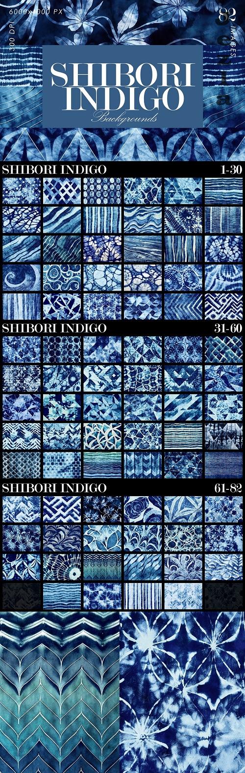 Shibori Indigo Japanese Dye Textures - 10172359 Shibori Indigo Japanese Dye Textures - 10172359