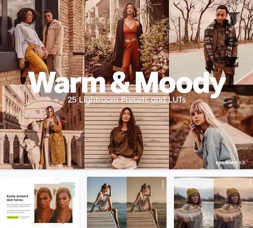 25 Warm and Moody Lightroom Presets - 10225583