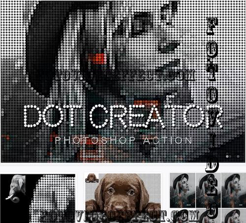 Dot Creator - Photoshop Action - 36725423