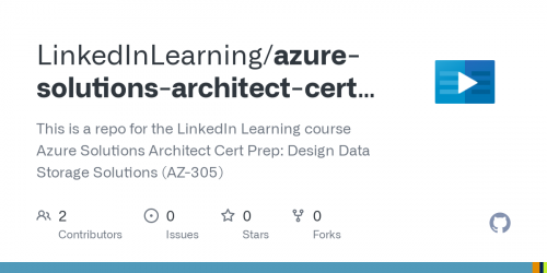 Linkedin Learning - Azure Solutions Architect Expert (AZ-305) Cert Prep: Design Data Storage Solutions 