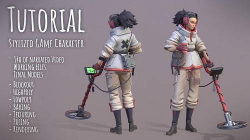 Tutorial Stylized Game Character