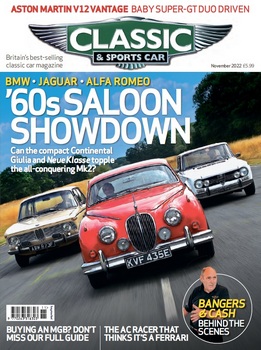 Classic & Sports Car UK -  November 2022